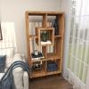 imageDeco 79 Wooden Sideboard 3 Drawers 1 Shelf and 2 Doors  59quot x 16quot x 31quot Light BrownBrown