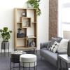 imageDeco 79 Wooden Sideboard 3 Drawers 1 Shelf and 2 Doors  59quot x 16quot x 31quot Light BrownBrown