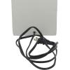 imageDeco 79 Cement Stone Room Table Lamp Accent Lamp with Square Shade Lamp 15quot x 9quot x 23quot Gray