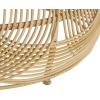 imageDeco 79 Rattan Coffee Table 31quot x 31quot x 17quot Light Brown