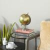 imageDeco 79 Aluminum Metal Globe 7quot x 7quot x 10quot Brown