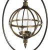 imageDeco 79 Bronze Iron Modern Candle Holder Lantern 66x16x11