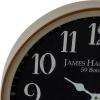 imageDeco 79 Metal Decorative Wall Clock Wall Clock for Home Wall Clock for Room 16quot x 3quot x 16quot BlackBlack
