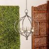 imageDeco 79 Metal Hanging Candelabra 17quot x 17quot x 19quot BlackBlack