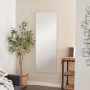 imageCosmoLiving by Cosmopolitan Metal Room Wall Mirror Entryway Mirror Wall Mounted Mirror 24quot x 1quot x 65quot Silver65L x 03W