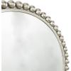 imageCosmoLiving by Cosmopolitan Metal Room Wall Mirror Entryway Mirror with Bead Detailing Wall Mounted Mirror 36quot x 1quot x 36quot SilverSilver