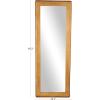 imageDeco 79 Metal Room Wall Mirror Entryway Mirror with Textured Frame Wall Mounted Mirror 25quot x 2quot x 69quot Gold