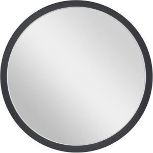imageDeco 79 Wooden Room Wall Mirror Entryway Mirror with Thin Frame Wall Mounted Mirror 18quot x 1quot x 36quot GoldBlack