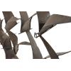 imageDeco 79 Metal Bird Home Wall Decor Sleek Flying Flock Of Wall Sculpture Wall Art 47quot x 4quot x 26quot Black