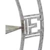 imageDeco 79 Metal Compass Home Wall Decor Indoor Outdoor Wall Sculpture with Distressed Copper Like Finish Wall Art 32quot x 2quot x 32quot GraySilver