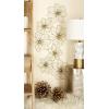 imageDeco 79 Metal Floral Home Wall Decor Wire Foiled Wall Sculpture with Scroll Accents Wall Art 43quot x 2quot x 21quot GoldGold