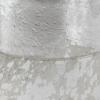 imageDeco 79 Leather Handmade Stool with Patchwork Pattern 16quot x 16quot x 16quot GraySilver