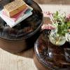 imageDeco 79 Traditional Wood Storage Ottoman S3 29quot 24quot 20quotD Brwon
