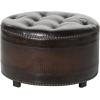 imageDeco 79 Traditional Wood Storage Ottoman S3 29quot 24quot 20quotD Brwon