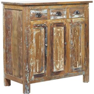 imageDeco 79 Wood Handmade Cabinet 36quot x 18quot x 36quot BrownAccent Cabinet 36 x 18 x 36