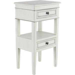 imageDeco 79 Wood Room Storage Bench Entryway Bench with Upholstered Seat Bench 42quot x 15quot x 20quot BrownWhite