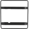 imageCosmoLiving by Cosmopolitan Metal Round 2 Shelf Wall Shelf 30quot x 6quot x 18quot GoldBlack