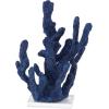 imageDeco 79 Polystone Coral Decorative Sculpture Textured Porous Home Decor Statue with Acrylic Base Accent Figurine 10quot x 9quot x 13quot BlueBlue
