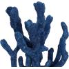 imageDeco 79 Polystone Coral Decorative Sculpture Textured Porous Home Decor Statue with Acrylic Base Accent Figurine 10quot x 9quot x 13quot BlueBlue