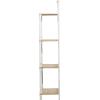 imageDeco 79 Wood Storage Shelving Unit 5 Shelves Shelving Unit Display Shelf 23quot x 13quot x 72quot WhiteWhite