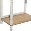 imageDeco 79 Wood Storage Shelving Unit 5 Shelves Shelving Unit Display Shelf 23quot x 13quot x 72quot WhiteWhite
