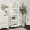 imageDeco 79 Wood Storage Shelving Unit 5 Shelves Shelving Unit Display Shelf 23quot x 13quot x 72quot WhiteWhite