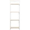 imageDeco 79 Wood Storage Shelving Unit 5 Shelves Shelving Unit Display Shelf 23quot x 13quot x 72quot WhiteWhite