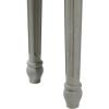 imageDeco 79 Wood Scroll Intricately Carved Console Table 36quot x 12quot x 30quot GrayGrey