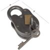 imageDeco 79 Brass Metal Lock And Key 1quot x 3quot x 2quot Dark Gray1 x 3 x 2