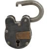 imageDeco 79 Brass Metal Lock And Key 1quot x 3quot x 2quot Dark Gray2 x 4 x 2