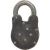 imageDeco 79 Brass Metal Lock And Key 1quot x 3quot x 2quot Dark Gray2 x 4 x 2