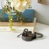 imageDeco 79 Brass Metal Lock And Key 1quot x 3quot x 2quot Dark Gray2 x 4 x 2