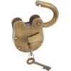 imageDeco 79 Brass Metal Lock And Key 1quot x 3quot x 2quot Dark Gray3 x 5 x 1
