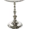 imageDeco 79 Aluminum Metal Side End Accent Table End Table Side Table 16quot x 16quot x 20quot Silver