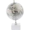 imageDeco 79 Marble Globe 9quot x 8quot x 14quot White