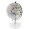 imageDeco 79 Marble Globe 9quot x 8quot x 14quot White