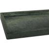 imageDeco 79 Marble Minimalistic Slim Textured Tray Set of 2 143quot 1105quot W BlackGreen