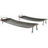 imageDeco 79 Metal Textured Curved Tray with Elevated Feet and Gold Scroll Vine Handles Set of 2 28quot 24quot W BlackBlack
