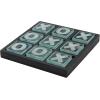 imageThe Novogratz Wood Tic Tac Toe Game Set 8quot x 8quot x 1quot BlackBlack