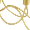 imageCosmoLiving by Cosmopolitan Metal Solid Candelabra 15quot x 3quot x 5quot GoldGold