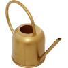 imageDeco 79 Metal Watering Can Indoor Outdoor Planter Small Planter Pot Set of 3 Planters 7quot 8quot 9quotH GoldSet of 2 Planters 7  8H