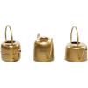 imageDeco 79 Metal Watering Can Indoor Outdoor Planter Small Planter Pot Set of 3 Planters 7quot 8quot 9quotH GoldSet of 3 Planters 7  8  9H