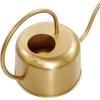 imageDeco 79 Metal Watering Can Indoor Outdoor Planter Small Planter Pot Set of 3 Planters 7quot 8quot 9quotH GoldSet of 3 Planters 7  8  9H