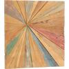 imageDeco 79 Teak Wood Starburst Handmade Home Wall Decor Radial Wall Sculpture Wall Art 28quot x 1quot x 28quot Brown28L x 28W