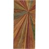 imageDeco 79 Teak Wood Starburst Handmade Home Wall Decor Radial Wall Sculpture Wall Art 28quot x 1quot x 28quot Brown39L x 18W