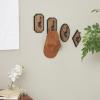 imageMetal Dog Wall Hooks 19quotW 5quotH  55513Brown