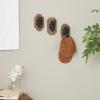 imageMetal Dog Wall Hooks 19quotW 5quotH  55513Brown