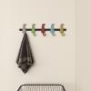 imageMetal Dog Wall Hooks 19quotW 5quotH  55513Multi Colored