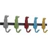 imageMetal Dog Wall Hooks 19quotW 5quotH  55513Multi Colored