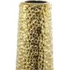 imageDeco 79 Ceramic Decorative Vase Tall Centerpiece Vase with Bubble Texture Flower Vase for Home Decoration 8quot x 8quot x 39quot GoldGold